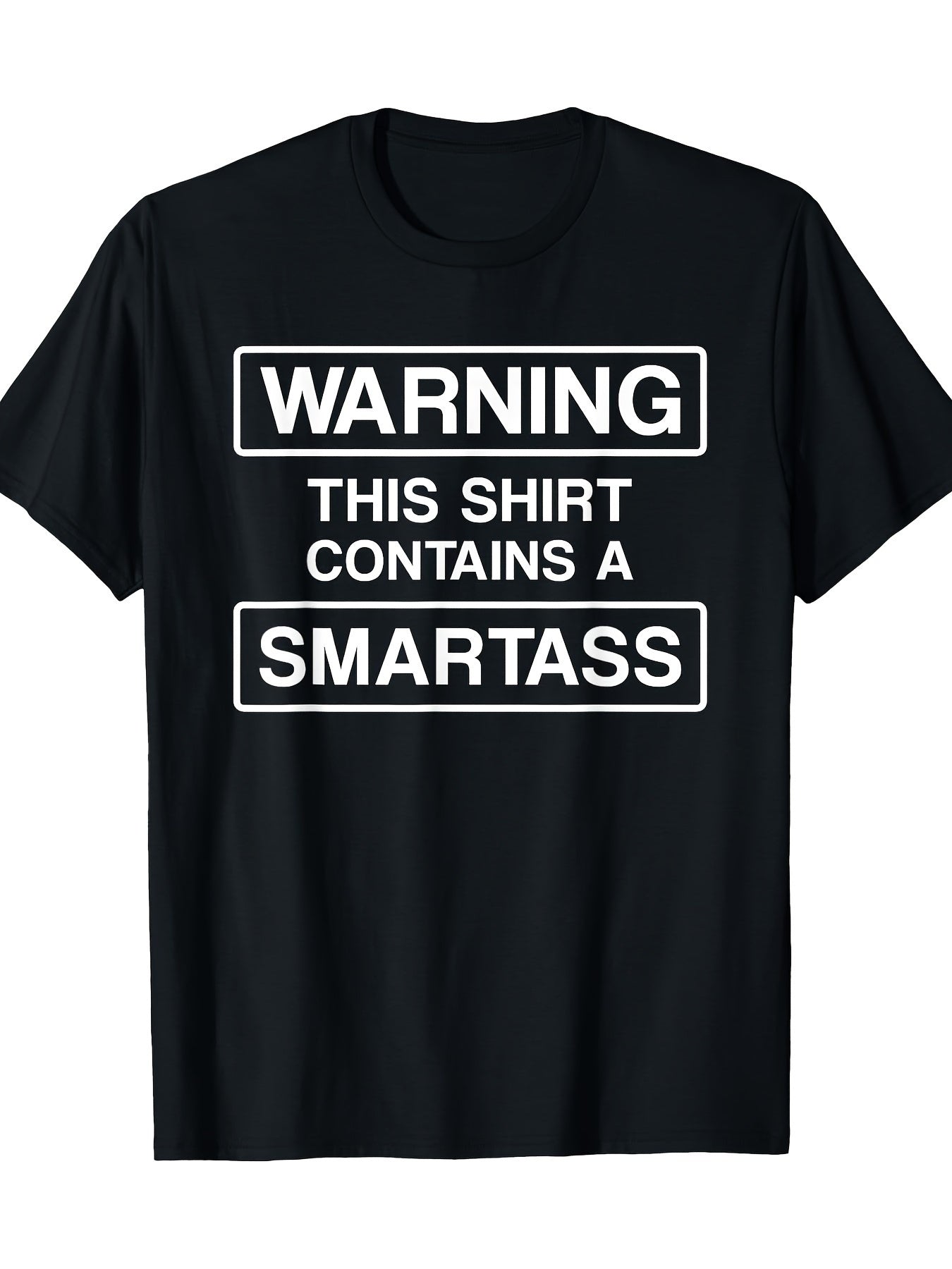 Warning This T-shirt Contains A Smart Person T-shirt