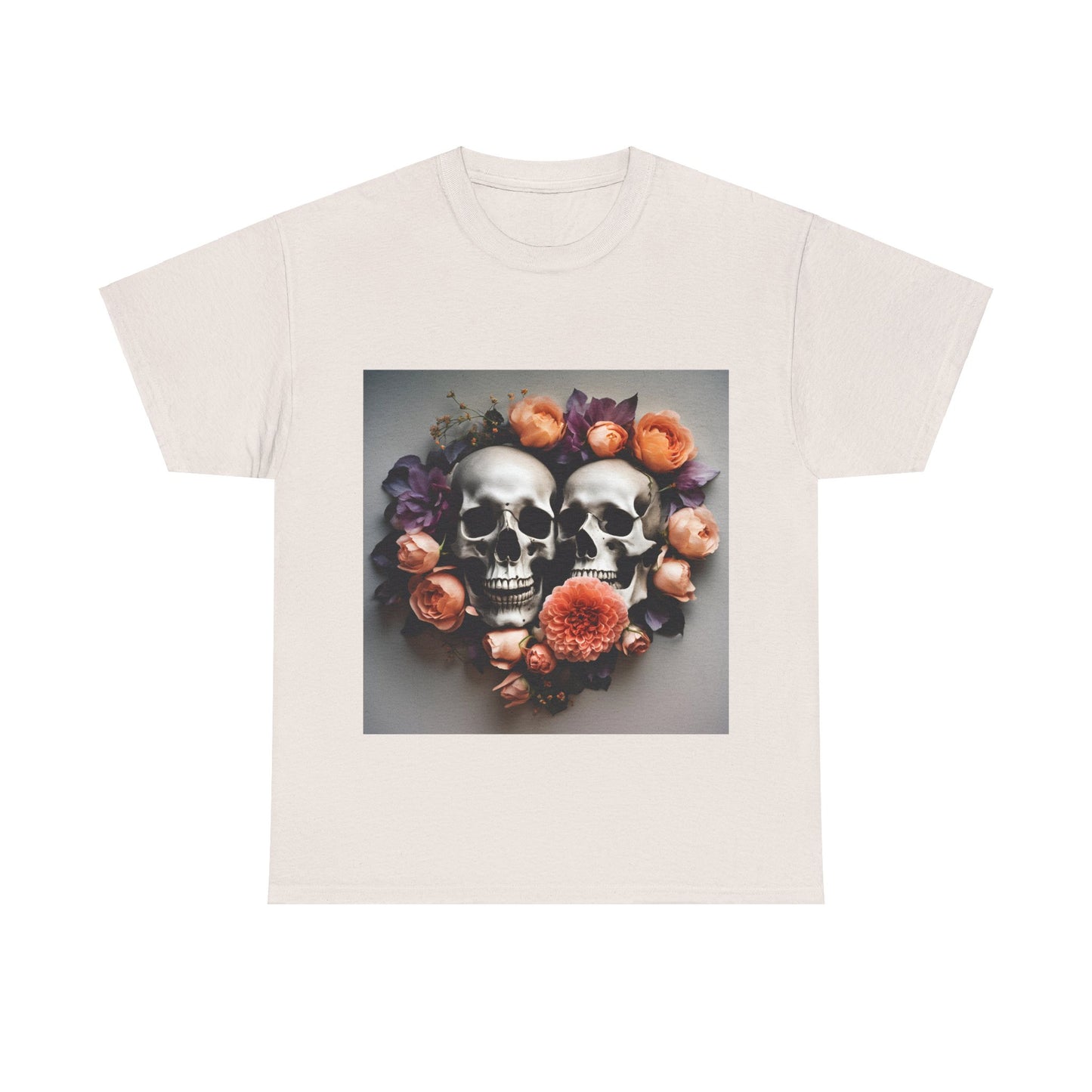 Skull Love Unisex Tee - Halloween Graphic Design