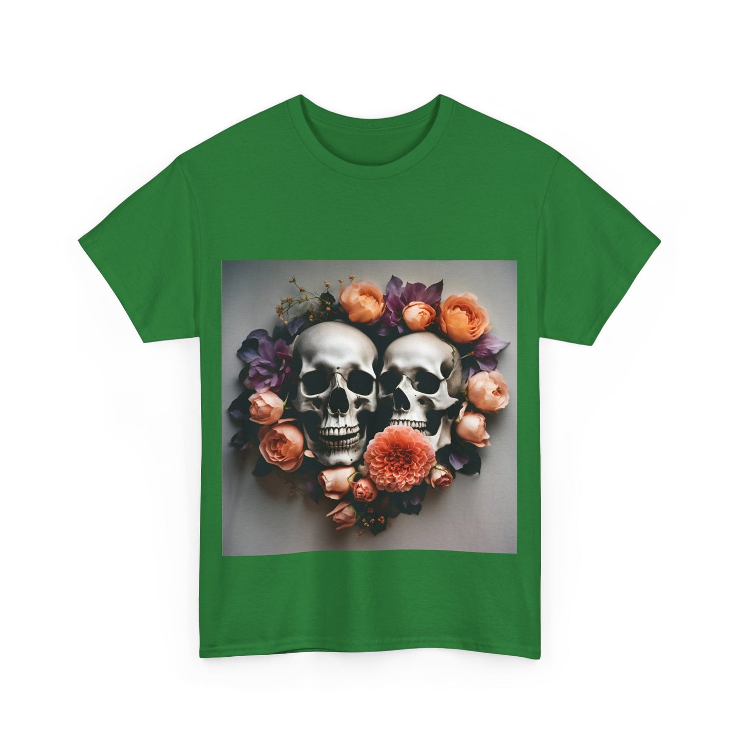 Skull Love Unisex Tee - Halloween Graphic Design