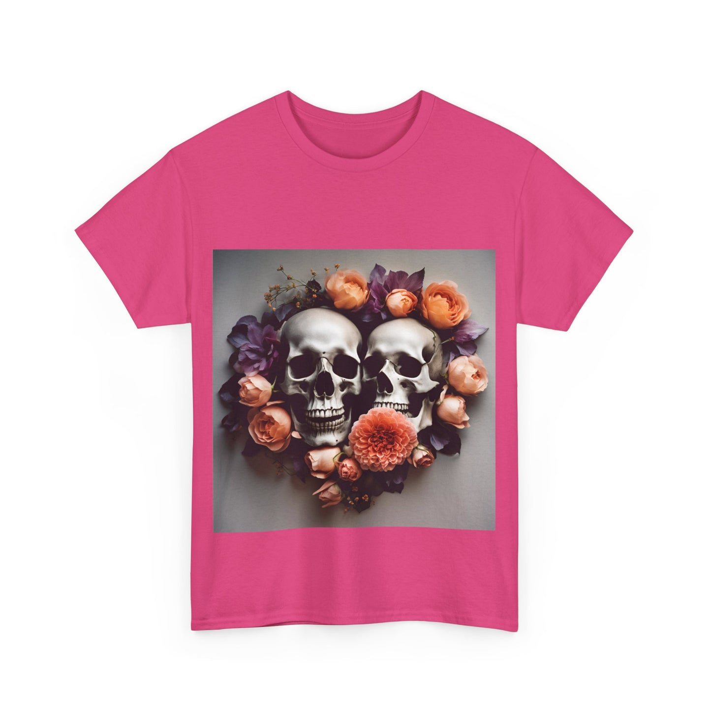 Skull Love Unisex Tee - Halloween Graphic Design