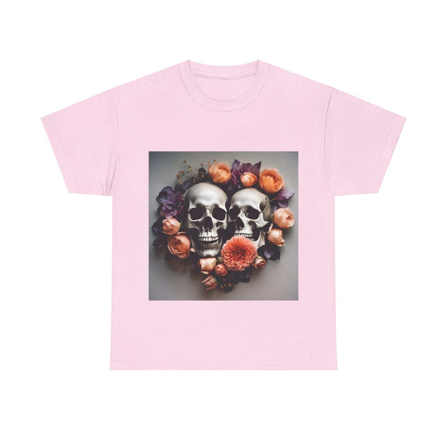 Skull Love Unisex Tee - Halloween Graphic Design