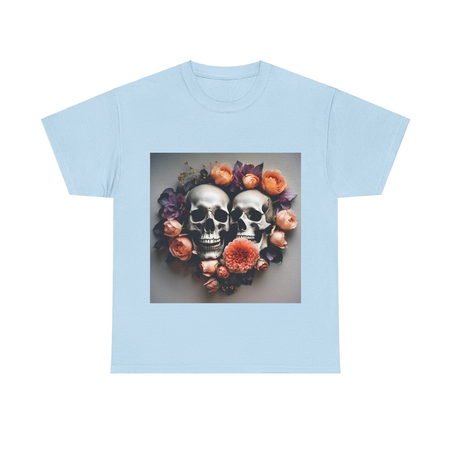 Skull Love Unisex Tee - Halloween Graphic Design