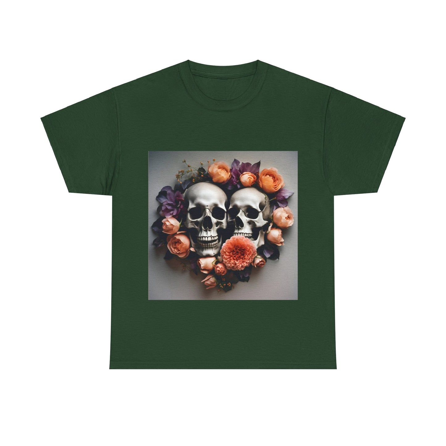 Skull Love Unisex Tee - Halloween Graphic Design