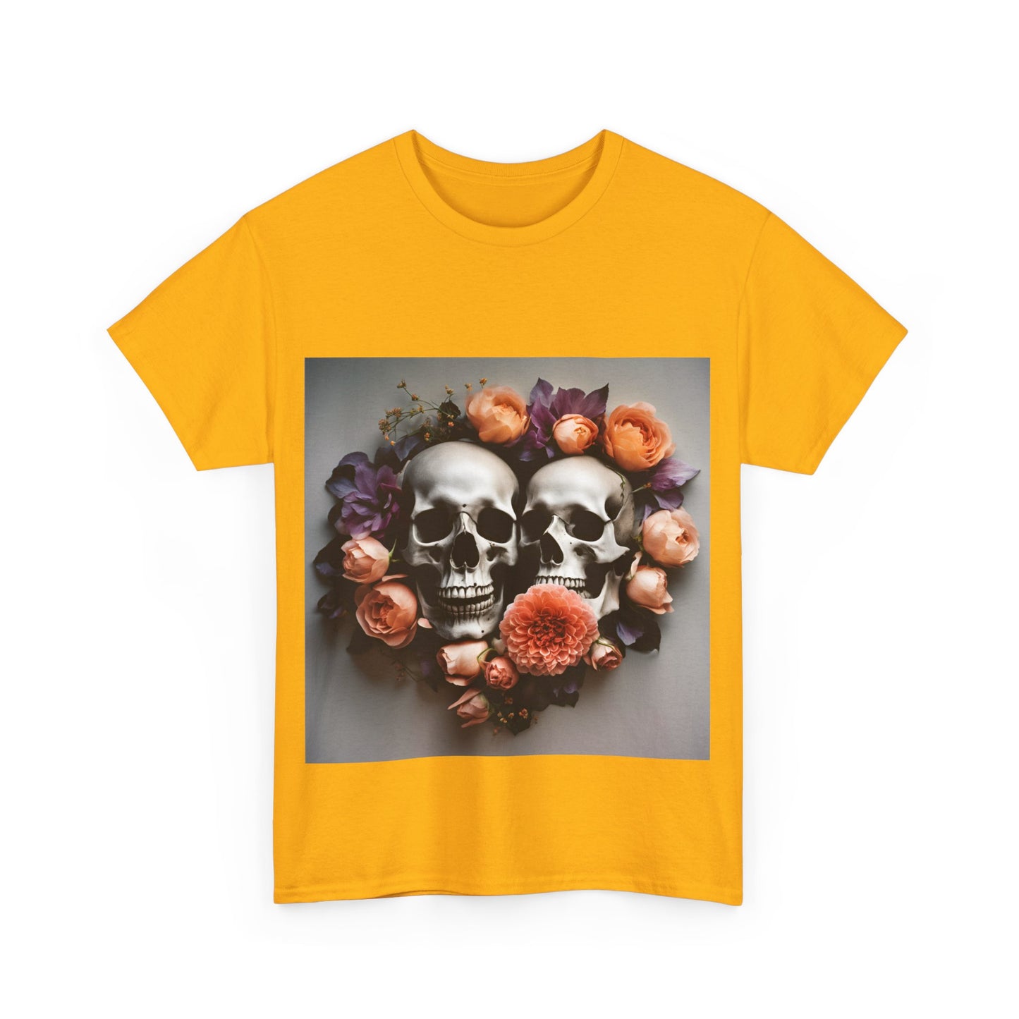 Skull Love Unisex Tee - Halloween Graphic Design