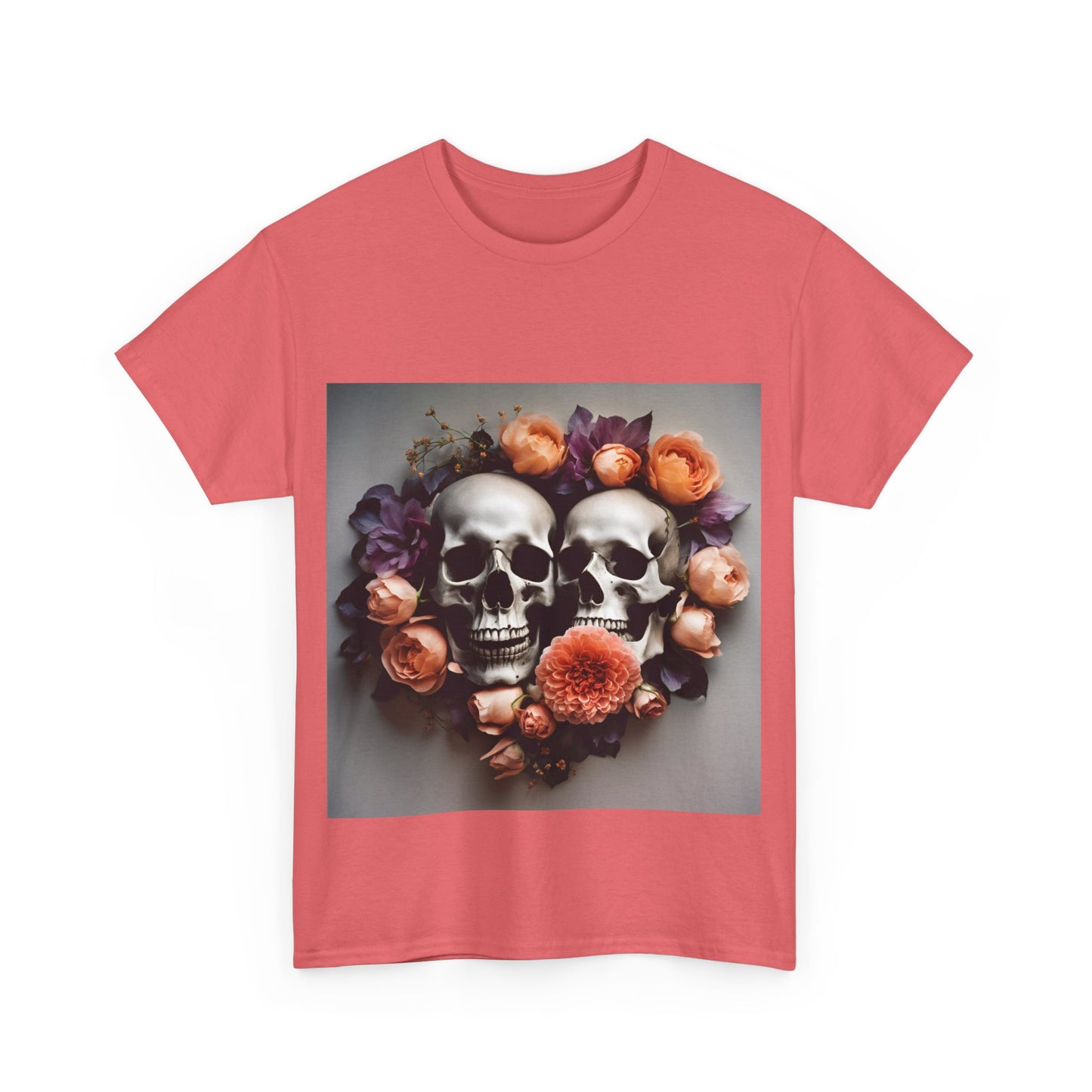 Skull Love Unisex Tee - Halloween Graphic Design