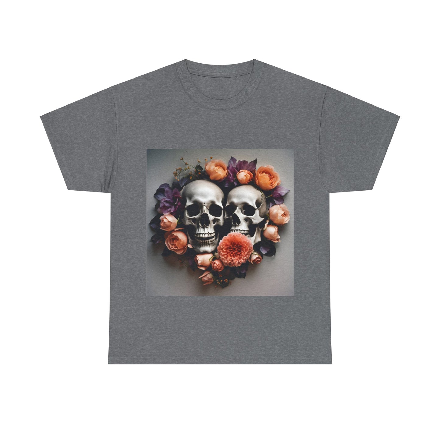 Skull Love Unisex Tee - Halloween Graphic Design