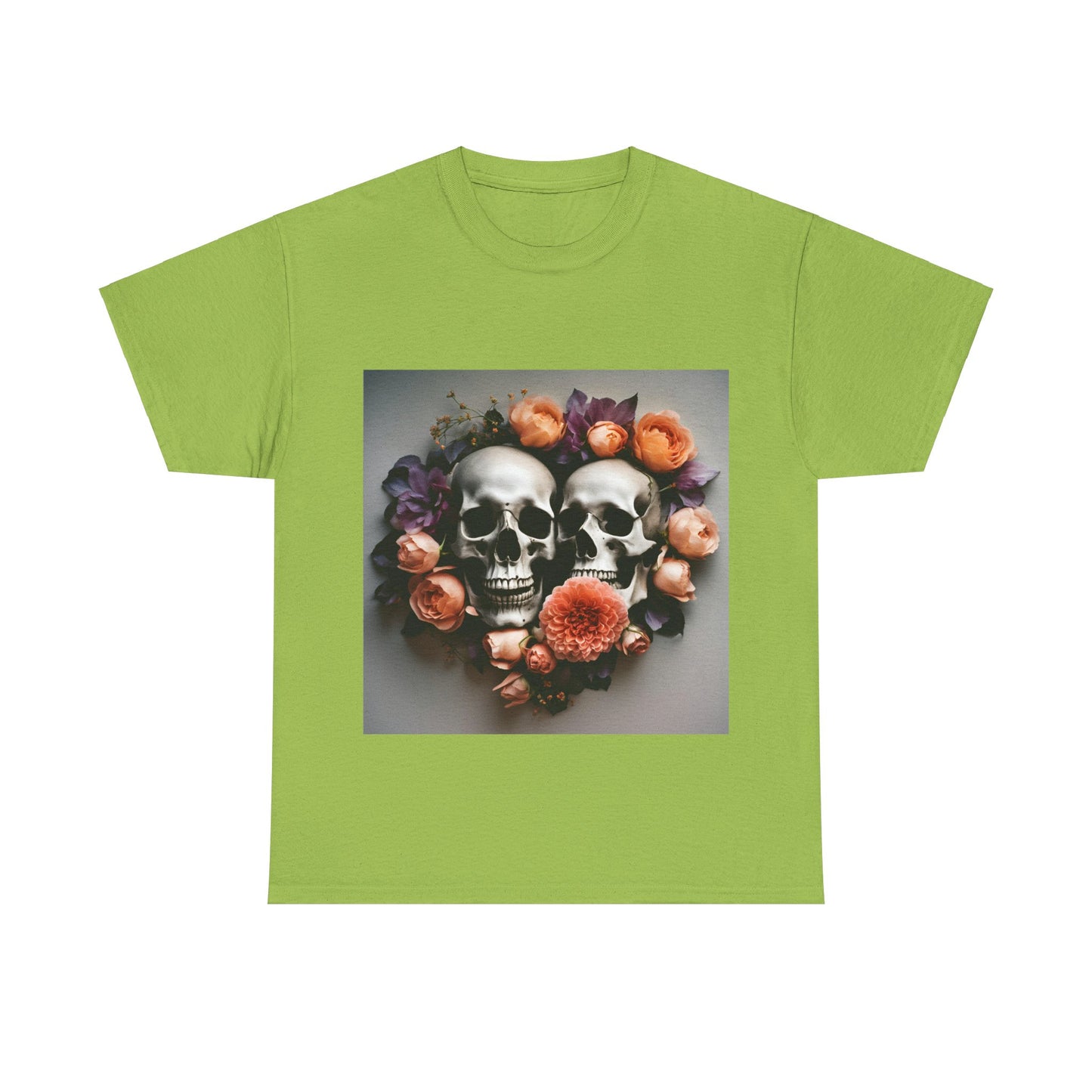 Skull Love Unisex Tee - Halloween Graphic Design