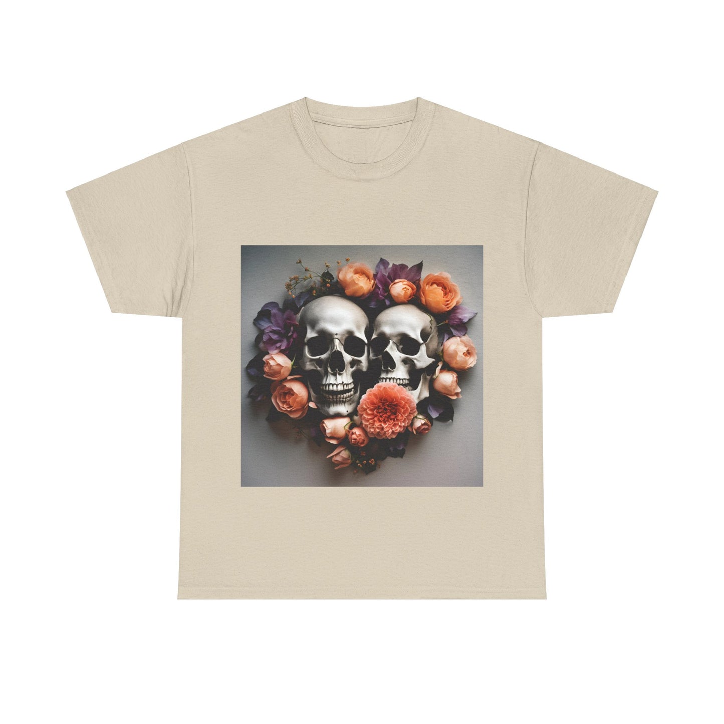 Skull Love Unisex Tee - Halloween Graphic Design