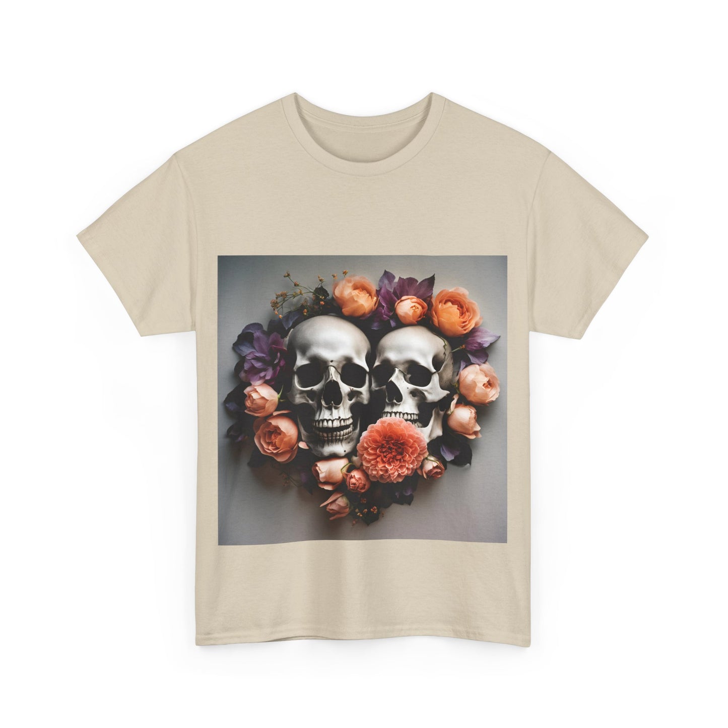 Skull Love Unisex Tee - Halloween Graphic Design