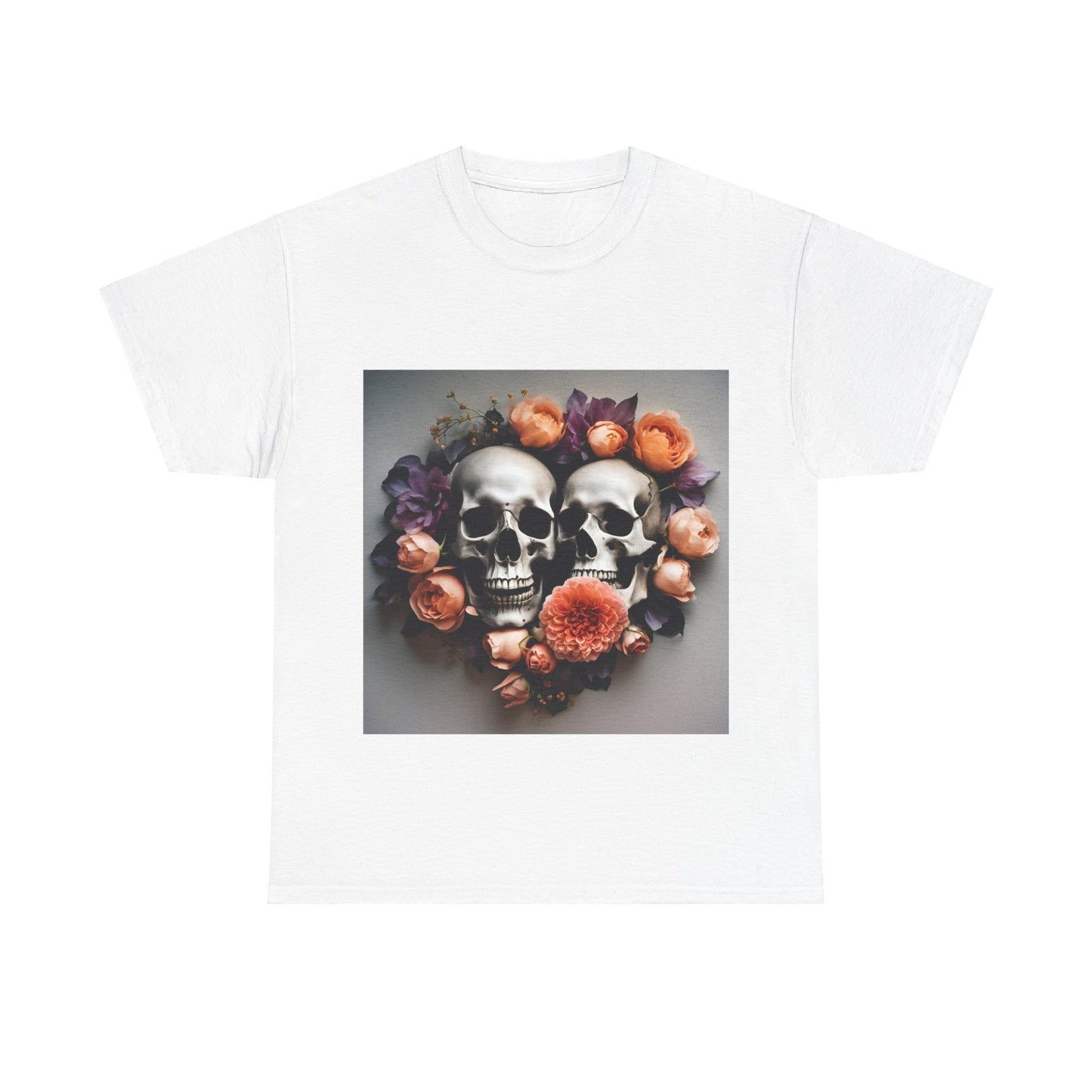 Skull Love Unisex Tee - Halloween Graphic Design