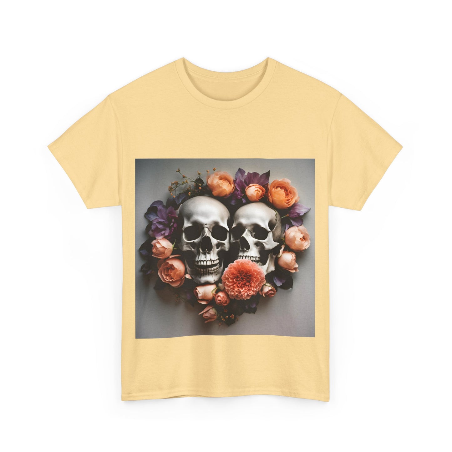 Skull Love Unisex Tee - Halloween Graphic Design