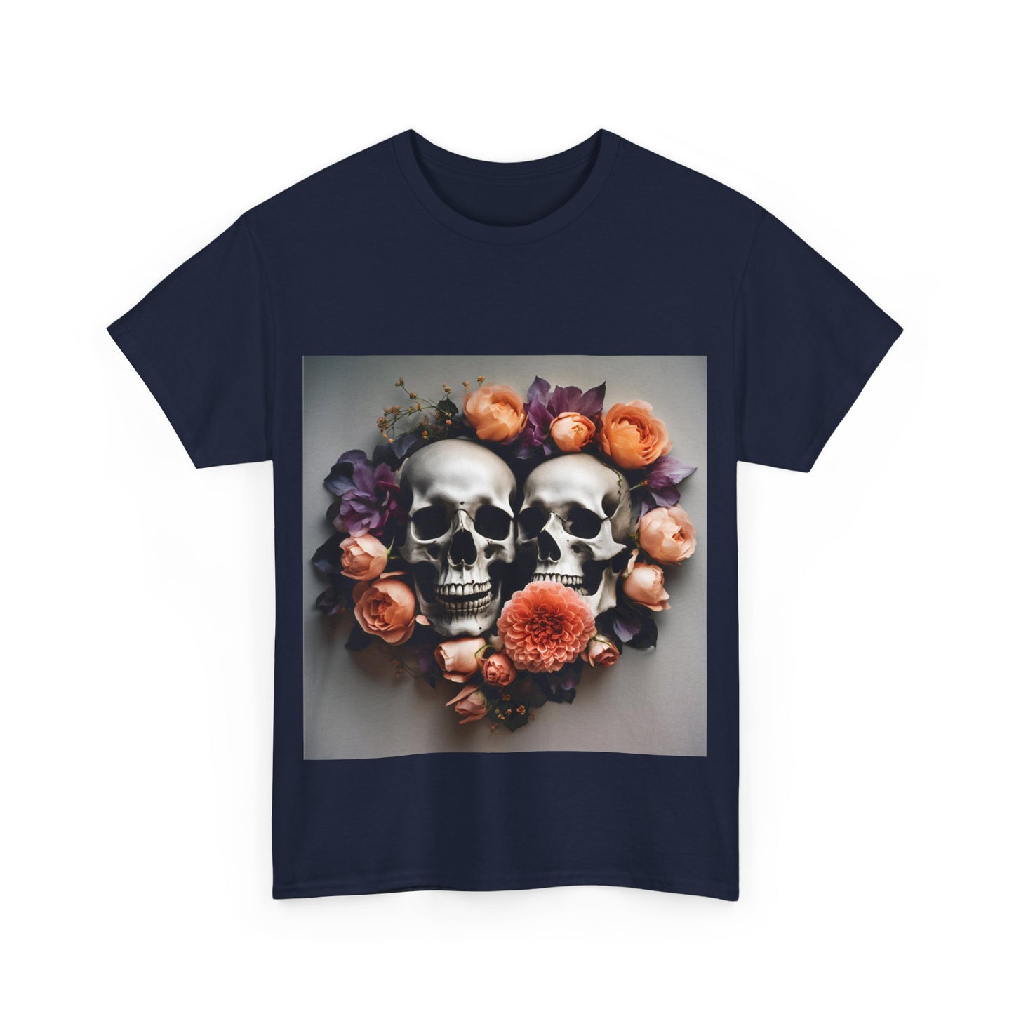 Skull Love Unisex Tee - Halloween Graphic Design