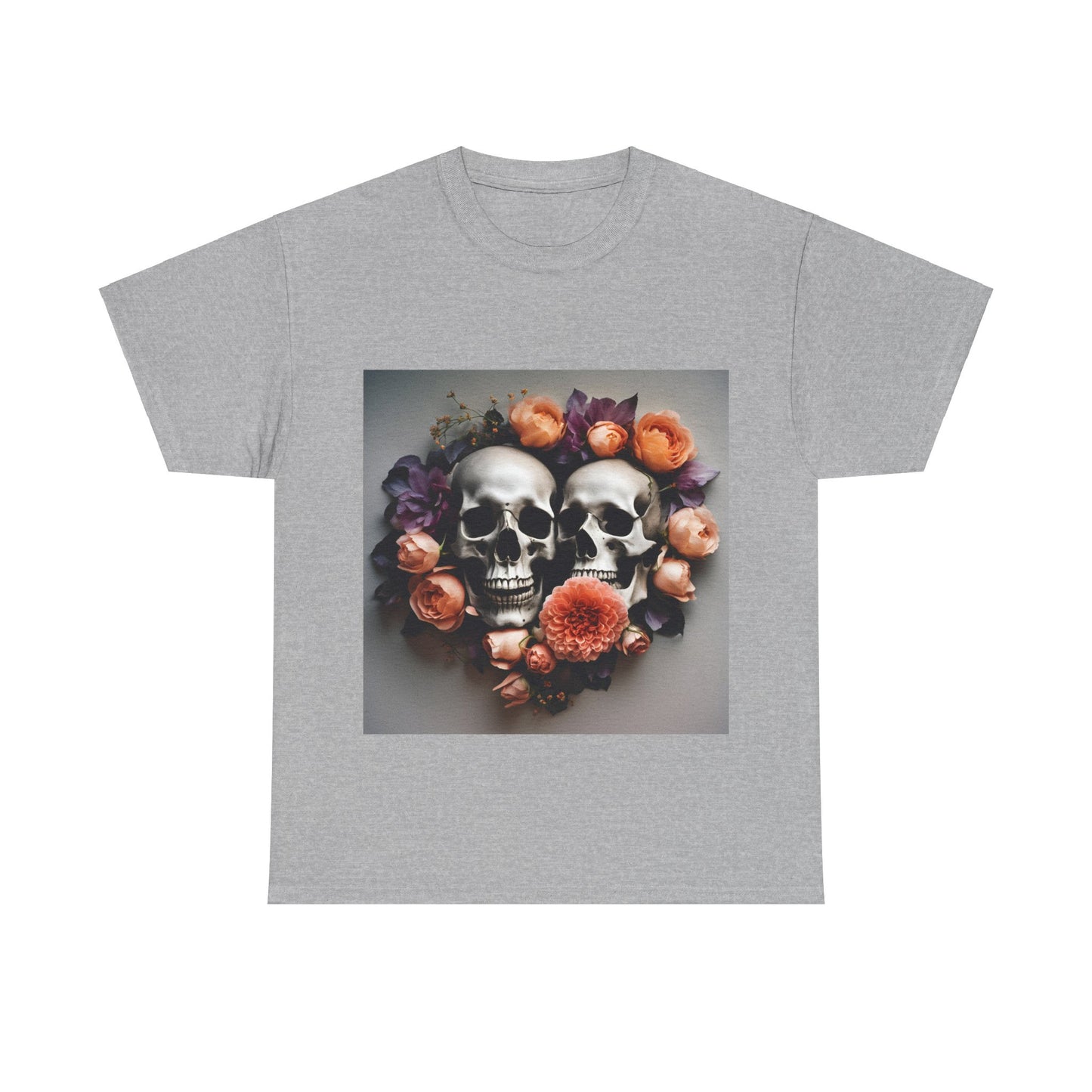 Skull Love Unisex Tee - Halloween Graphic Design