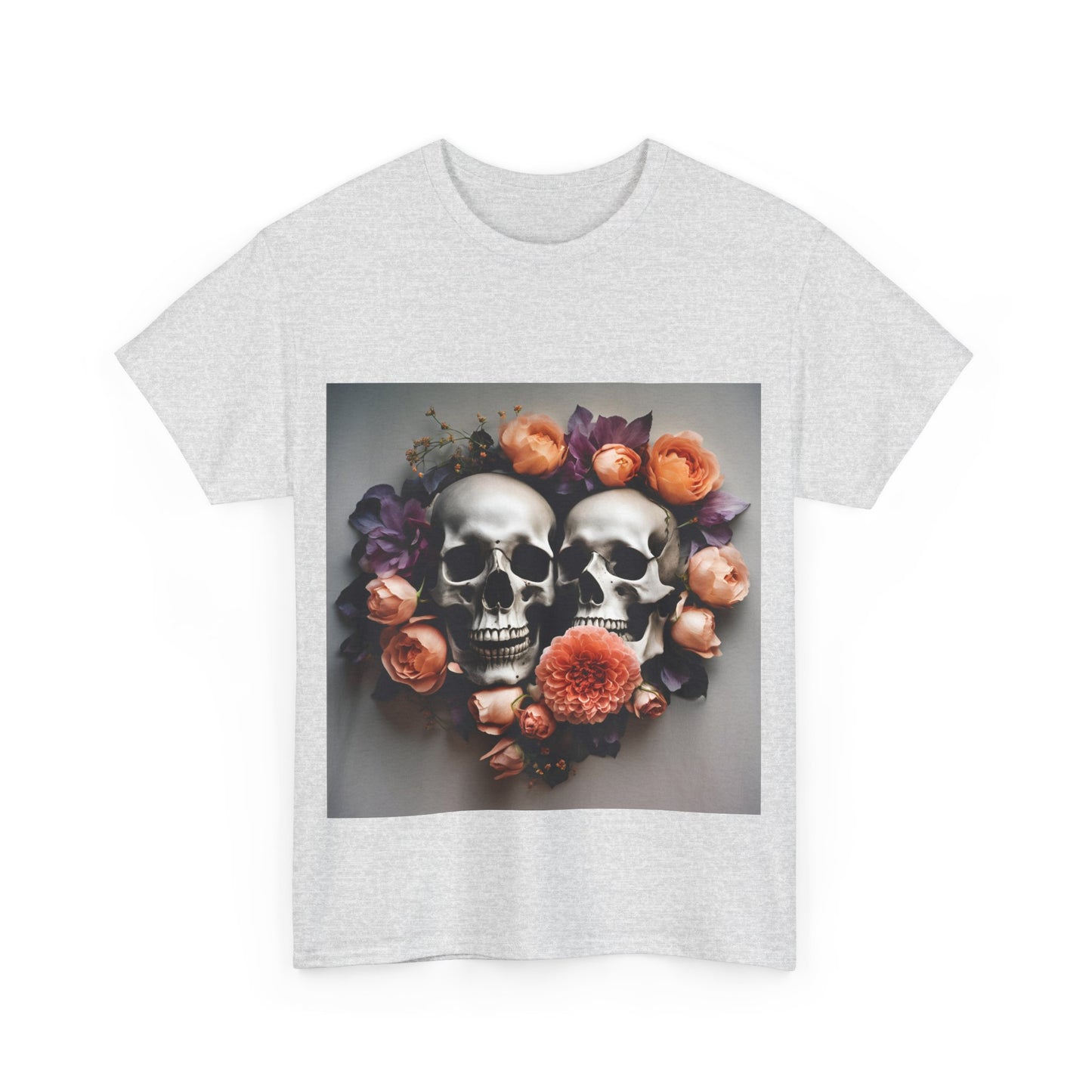 Skull Love Unisex Tee - Halloween Graphic Design