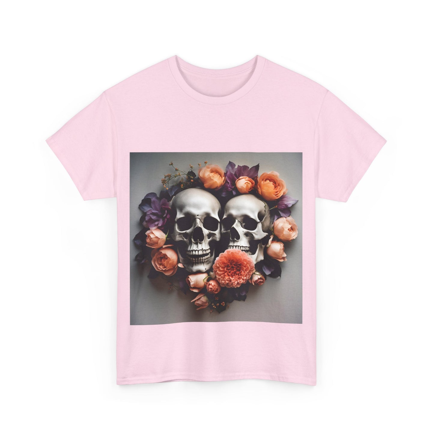 Skull Love Unisex Tee - Halloween Graphic Design