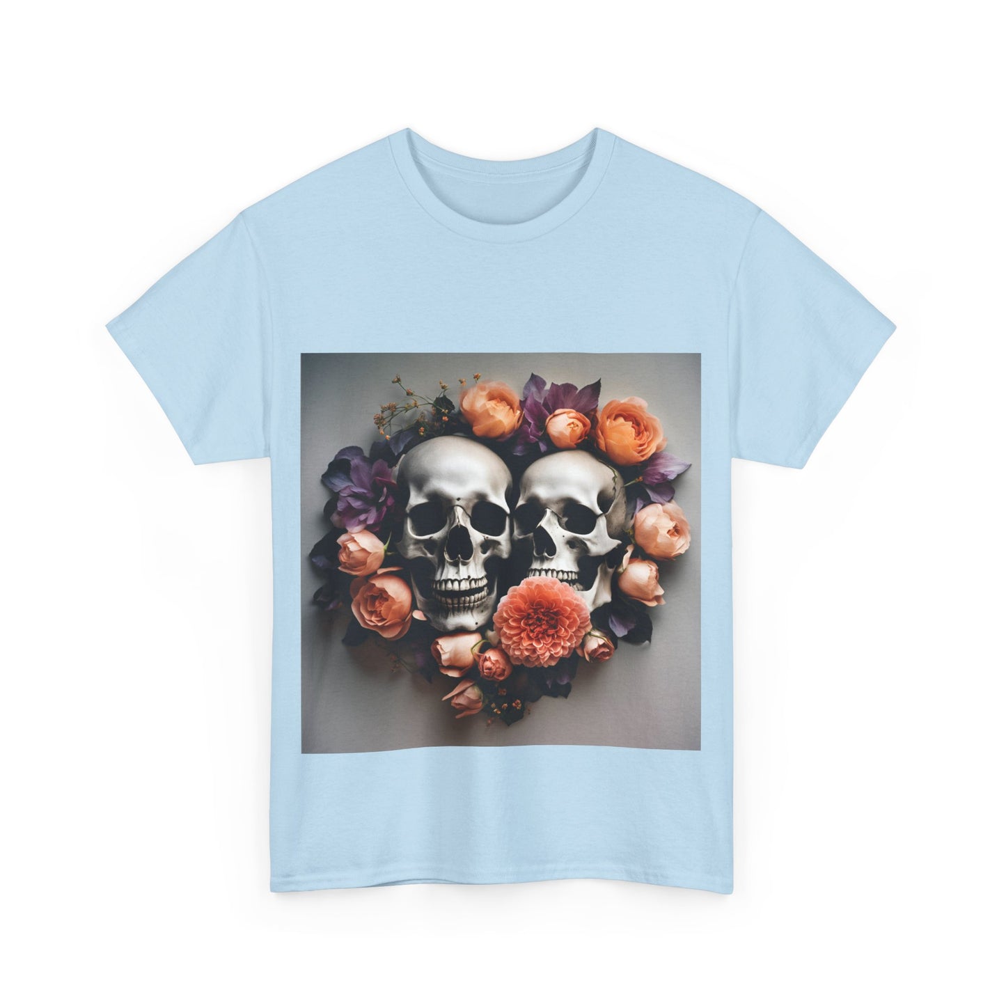 Skull Love Unisex Tee - Halloween Graphic Design